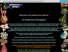 Tablet Screenshot of collectorscorner.com.au