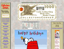 Tablet Screenshot of collectorscorner.org